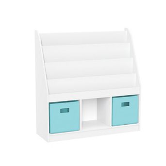 RiverRidge Home Kids 3-Cubby Book Rack