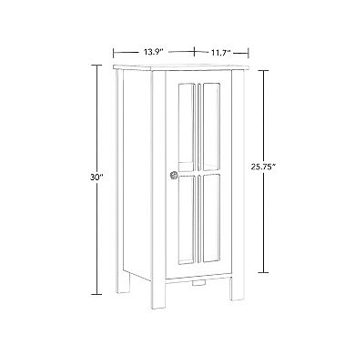 RiverRidge Home Danbury 1-Door Floor Cabinet
