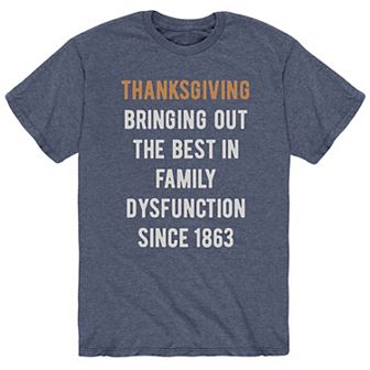 Men's Thanksgiving Dysfunction Tee