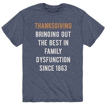 Men's Thanksgiving Dysfunction Tee