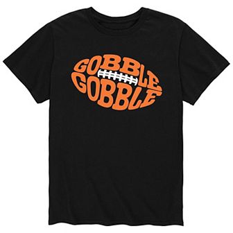 Men's Gobble Gobble Football Tee