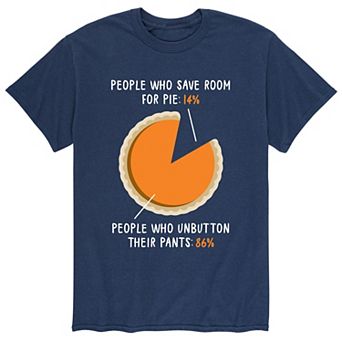Men's Pumpkin Pie Chart Tee