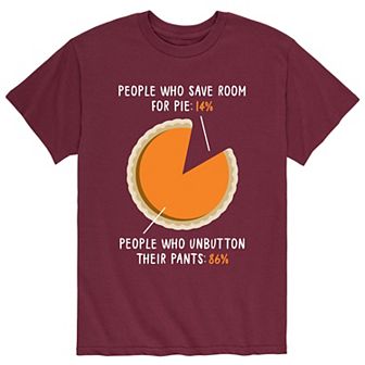 Men's Pumpkin Pie Chart Tee