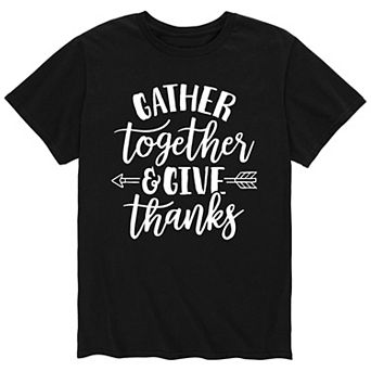 Men's Gather Together Give Thanks Tee