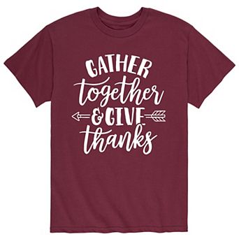 Men's Gather Together Give Thanks Tee