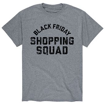 Men's Black Friday Shopping Squad Tee