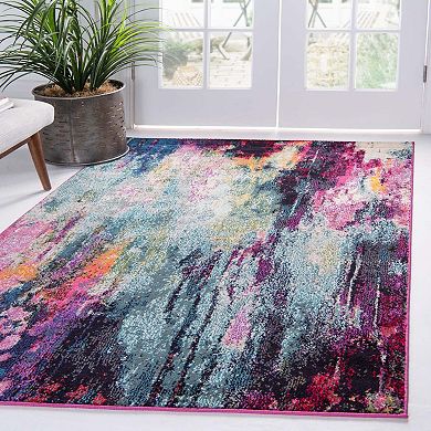 Unique Loom Sunset Chromatic Rug