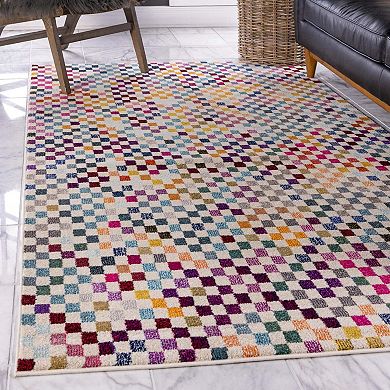 Unique Loom Palm Bay Chromatic Rug