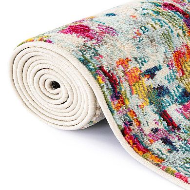 Unique Loom Joyous Chromatic Rug