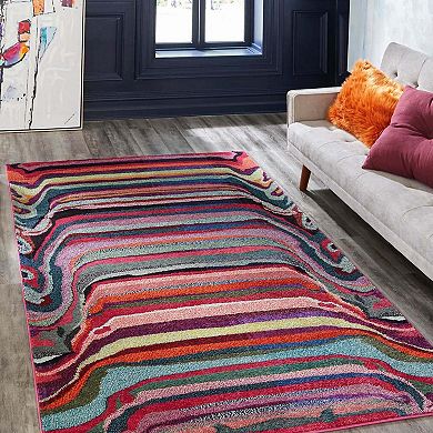 Unique Loom Destin Chromatic Rug
