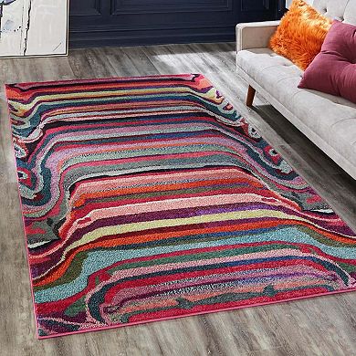Unique Loom Destin Chromatic Rug