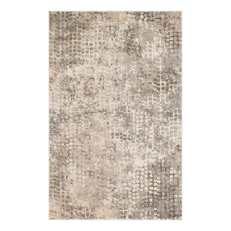 Unique Loom Bondi Chromatic Rug, Grey, 6Ft Rnd