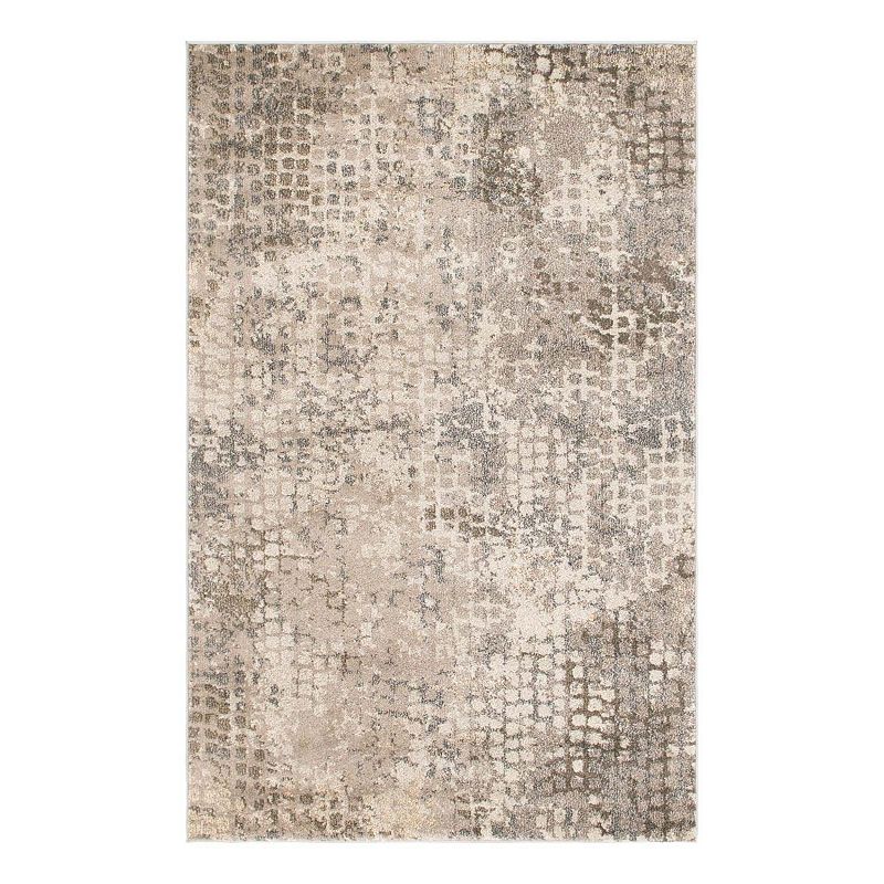 Unique Loom Bondi Chromatic Rug, Grey, 8Ft Rnd