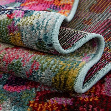Unique Loom Champagne Chromatic Rug
