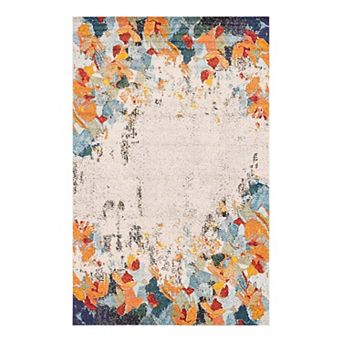 Unique Loom Coral Chromatic Rug