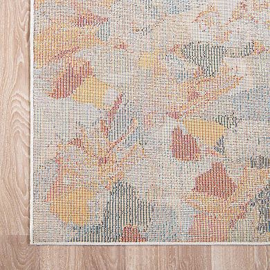 Unique Loom Coral Chromatic Rug