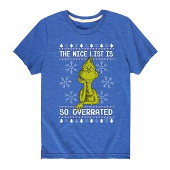 Boys 8-20 Dr. Seuss' The Grinch Who Stole Christmas Graphic Tee