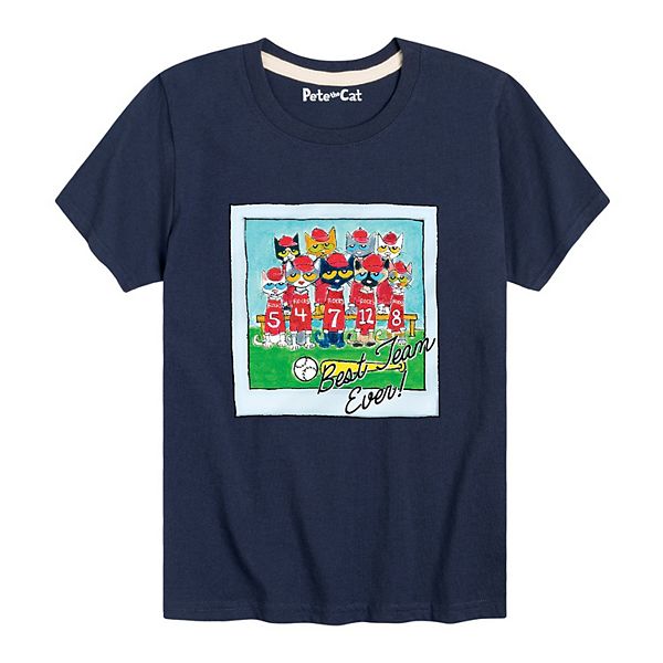 Boys 8-20 Pete The Cat Team Shot Graphic Tee