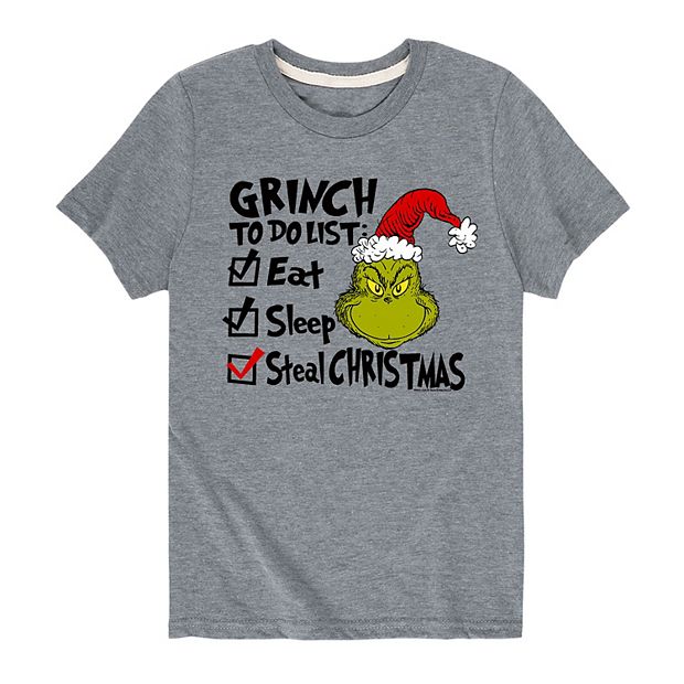 grinch boys shirt