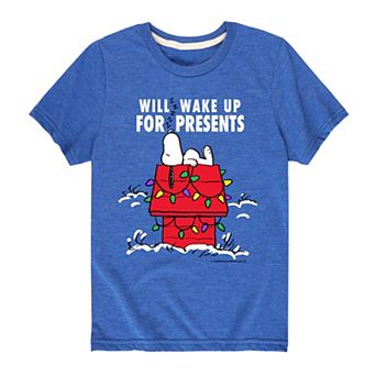 Boys 8-20 Peanuts Will Wake Graphic Tee