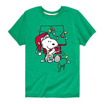 Boys 8-20 Peanuts Joyful Moment Graphic Tee