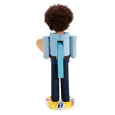 Kurt Adler 10" Bob Ross with Palette Nutcracker