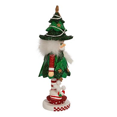 Hollywood Jolly Tree Christmas Hat Nutcracker Table Decor