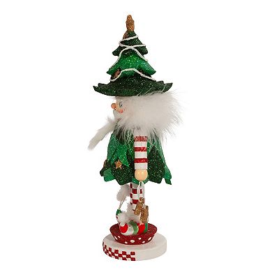 Hollywood Jolly Tree Christmas Hat Nutcracker Table Decor