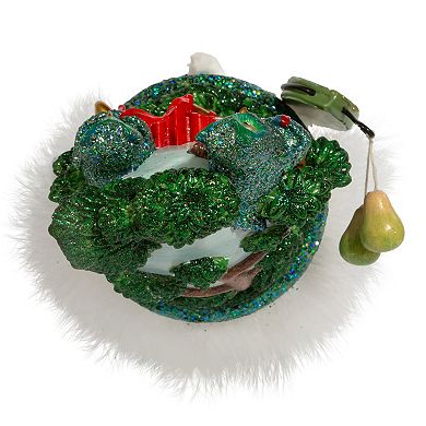 Hollywood Five Golden Rings Nutcracker Christmas Floor Decor