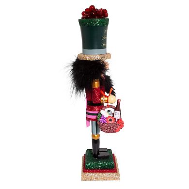 Hollywood Wine Nutcracker Christmas Floor Decor