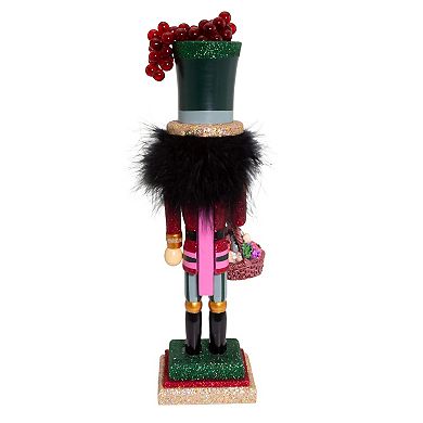 Hollywood Wine Nutcracker Christmas Floor Decor