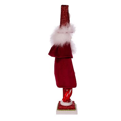 Hollywood Wreath Red Skinny Nutcracker Christmas Floor Decor