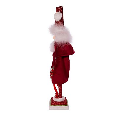 Hollywood Wreath Red Skinny Nutcracker Christmas Floor Decor