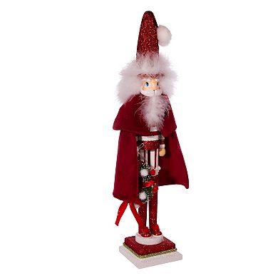 Hollywood Wreath Red Skinny Nutcracker Christmas Floor Decor