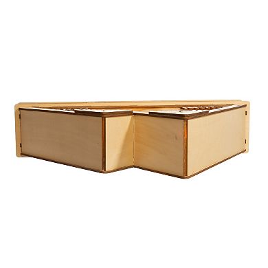 Light-Up Mountain Village Santa Christmas Table Decor