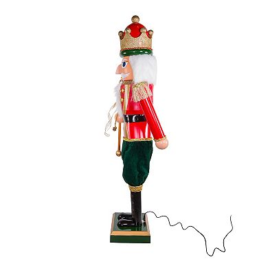 Light-Up Musical Nutcracker Christmas Floor Decor