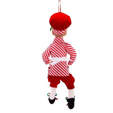 Kringle Klaus Elf Baker Christmas Ornament