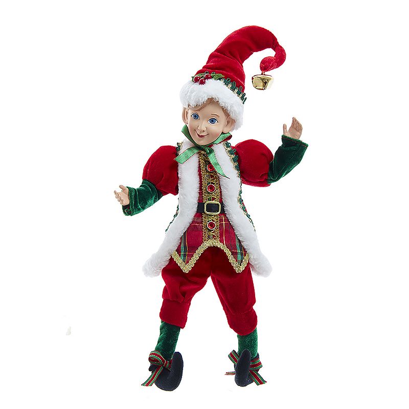 58187442 Kringle Klaus Elf Christmas Ornament, Multicolor sku 58187442