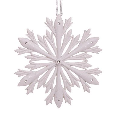 Elegant Snowflake Christmas Ornament