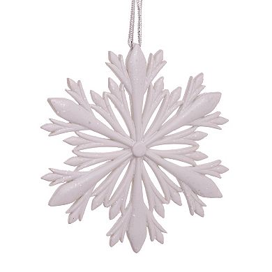 Elegant Snowflake Christmas Ornament