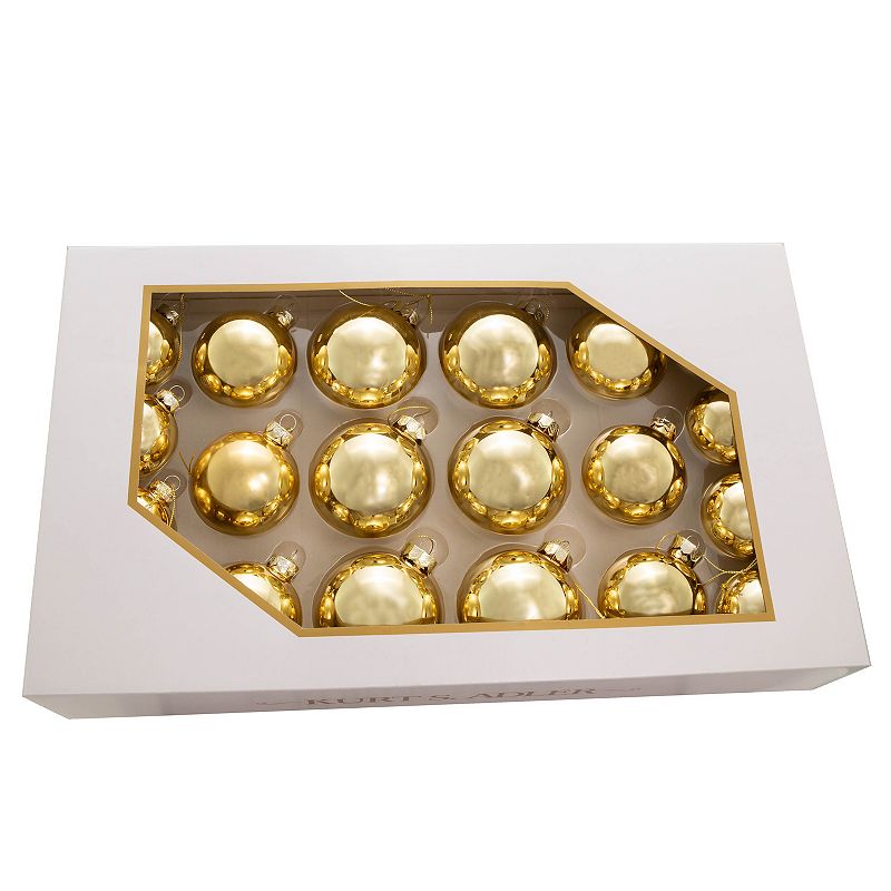 UPC 086131581038 product image for Shiny Gold Finish Ball Christmas Ornament 20-piece Set, Multicolor | upcitemdb.com