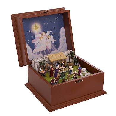 Nativity Music Box Christmas Table Decor