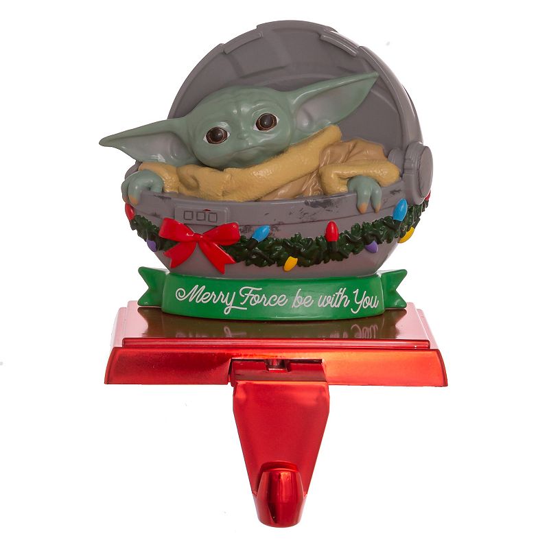 UPC 086131613319 product image for Star Wars The Mandalorian The Child aka Baby Yoda Christmas Stocking Holder, Mul | upcitemdb.com