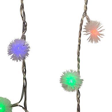 Kurt Adler 50-Light Spiked Snowball Double Flash Light Set