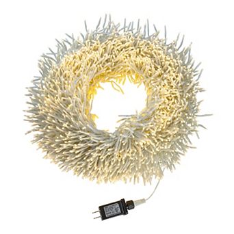 Kurt Adler 98-Ft. 3000-Light Cluster Garland with Warm White LED Lights