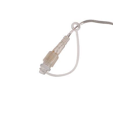 Kurt Adler 300-Light 9.8-Foot Dual Color LED Cluster Garland