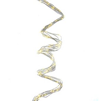 Kurt Adler 240-Light 9.8-Ft. Warm White LED Cascade Light Set