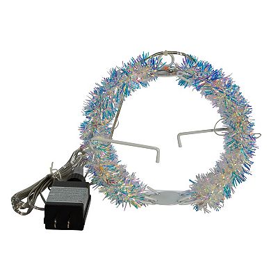 Kurt Adler 6" Multi-Color LED Tinsel Foldable Sphere