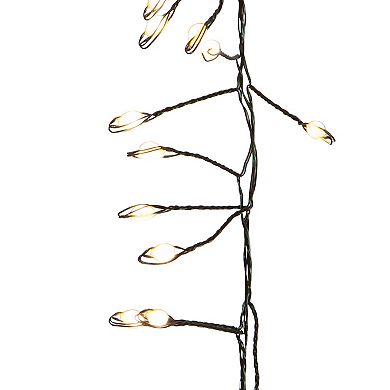 Kurt Adler 9.8-Ft. 300-Light Warm White LED Fairy Light Cluster Garland