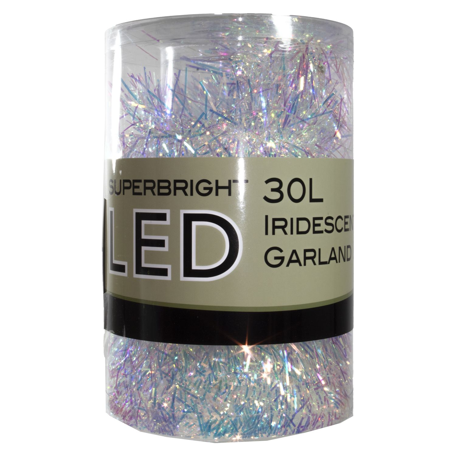 KurtAdler - Kurtadler - Glass Iridescent Clear Beaded Garland